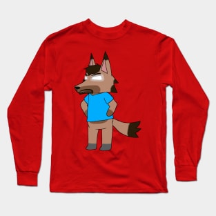 Herobrine Wolf Villager Long Sleeve T-Shirt